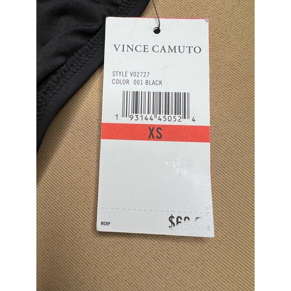 Vince Camuto Shimmer Blocked High Leg Bikini Bottom Gold Shimmer XS NWT - Picture 6 of 6